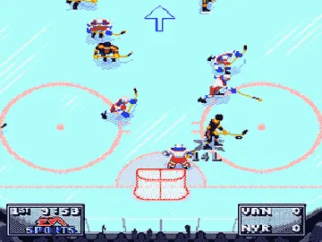 NHL 95 (USA, Europe) screen shot game playing